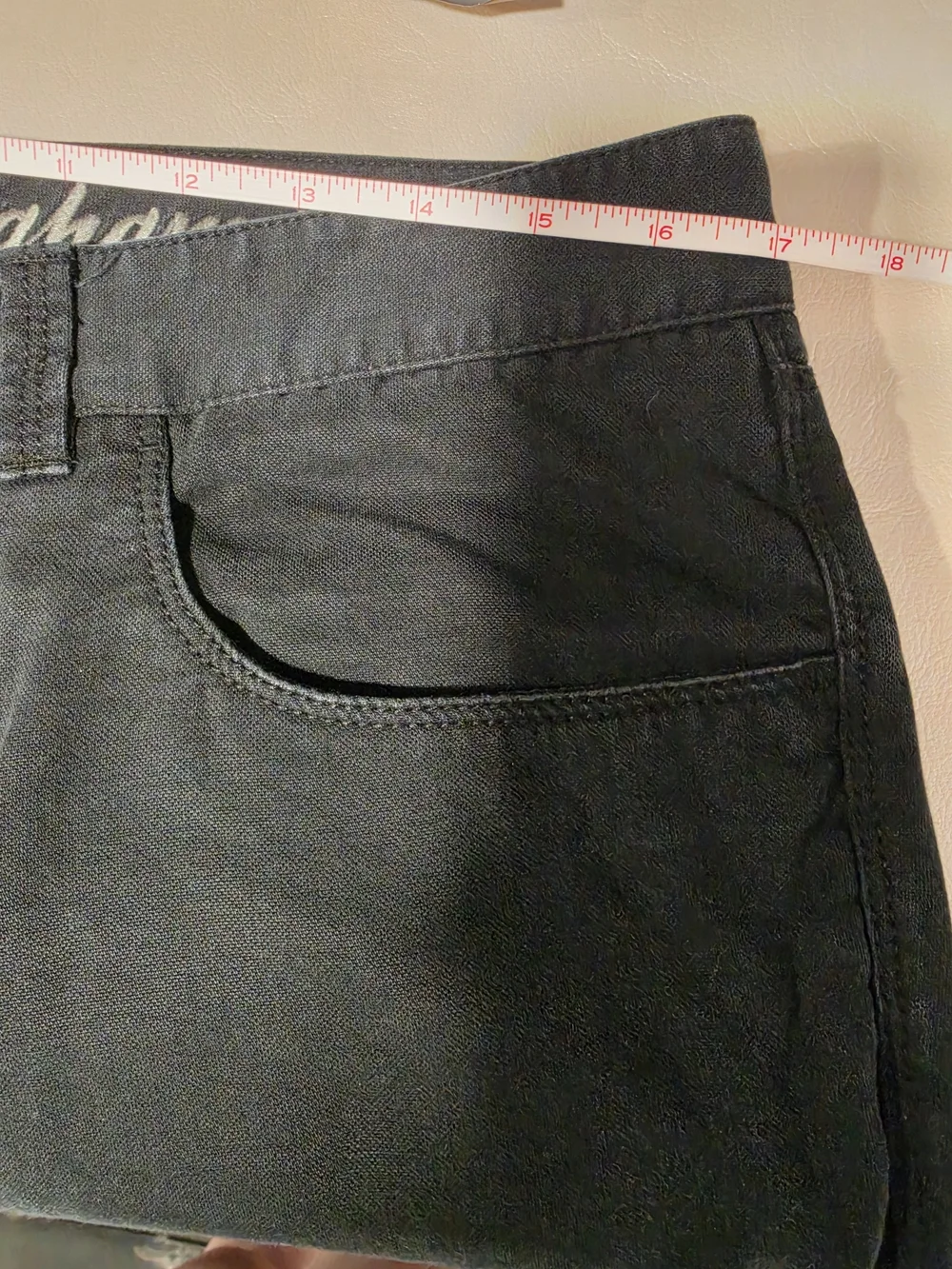 Tommy Bahama Men's Black Relaxed Fit Tencel Cotton Blend Pants Size 35x30